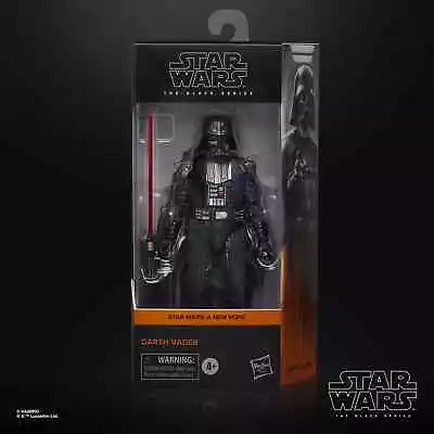 (Imported Stock) Star Wars The Black Series Darth Vader (New Hope) 6" Action Fig - Image 1 of 4
