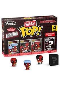 Bitty POP! Marvel - Deadpool Bathtime paquete de 4 - Imagen 1 de 1
