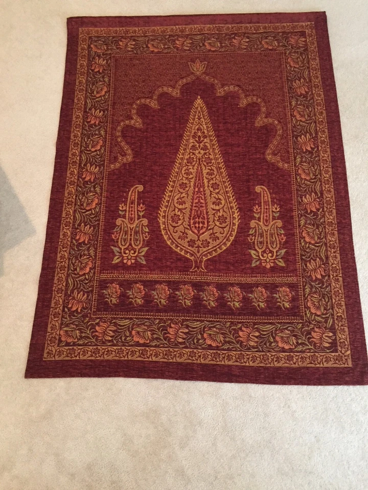 Large French Style Tapestry Wall Hanging Elegant Home Decorating 74" X 55" - Image 1 of 4