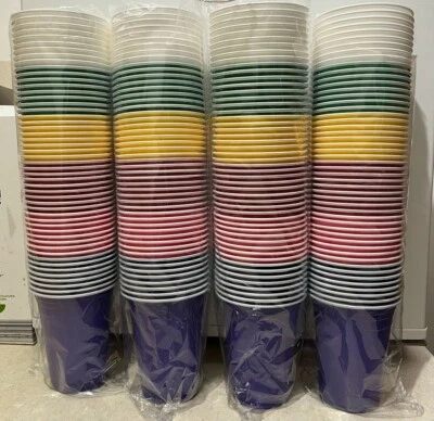Tazas desechables American Party de 16 oz tazas reutilizables de cerveza pong color mezclado 1 50 piezas Foto 1 de 4