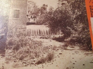 1870's Stereoview SARATOGA SPRINGS--COSSCAR FALLS w/People Viewing from Balcony - Picture 1 of 4