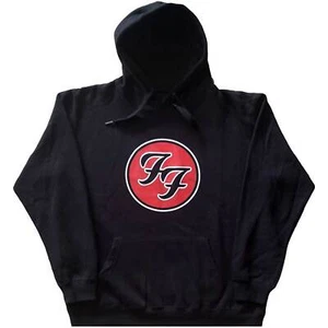 Authentic Foo Fighters FF Logo Pullover Hoodie S-2XL NEW - Picture 1 of 1
