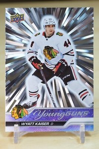 2023-24 Upper Deck Young Guns Outburst #229 Wyatt Kaiser - Chicago Blackhawks
