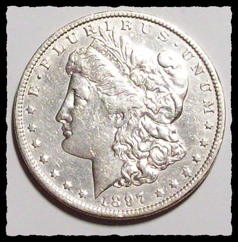 1897-O MORGAN DOLLAR  Better  Date  SHARP XF+   #34D7 Cover