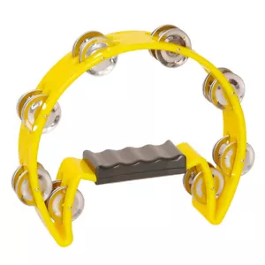 X8 Tamburello Mezzaluna Tamburello, Giallo - Foto 1 di 1