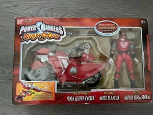 Power Rangers Ninja Storm Red Wind Ninja Glider Cycles - Nuevo en caja - Imagen 1 de 6