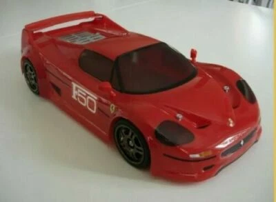0040 - Carrozzeria Body RC scala 1/10 FERRARI F50 rally-touring + ALETTONE  - Immagine 1 di 3