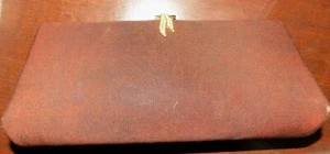 Vintage HL USA Serval Clutch handbag purse - Picture 1 of 5