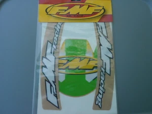 FMF Kawasaki Large Front Fender Graphic Kit Green/Yellow Part # 011483 - Picture 1 of 2