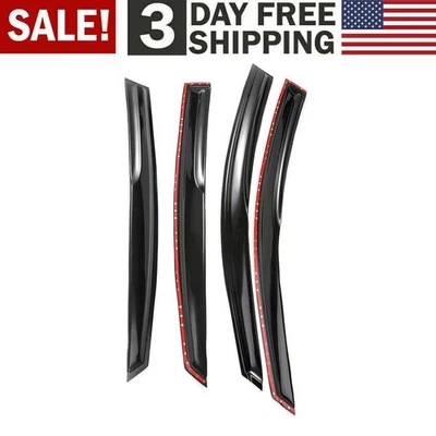 Para Kia Optima JDM Mugen 2011-2015 Estilo Ventana Ventilación Visera Parasol 3D  Foto 1 de 4