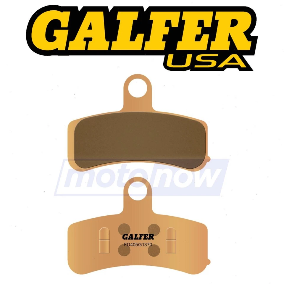 Galfer Brakes Front HH Sintered Brake Pads for 2008-2014 Harley Davidson rx Foto 1 de 4