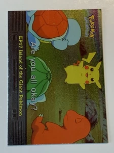 2000 Topps Pokemon TV #EP17 Island of the Giant Pokemon Silver Foil (B) - Bild 1 von 2