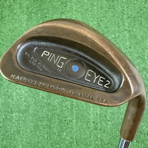 Ping Eye 2 BeCu Beryllium Copper Sand Wedge SW Blue Dot Dynamic Gold S300 Stiff - Picture 1 of 9