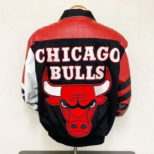 JEFF HAMILTON Chicago Bulls USA Varsity Jacket - Picture 1 of 10