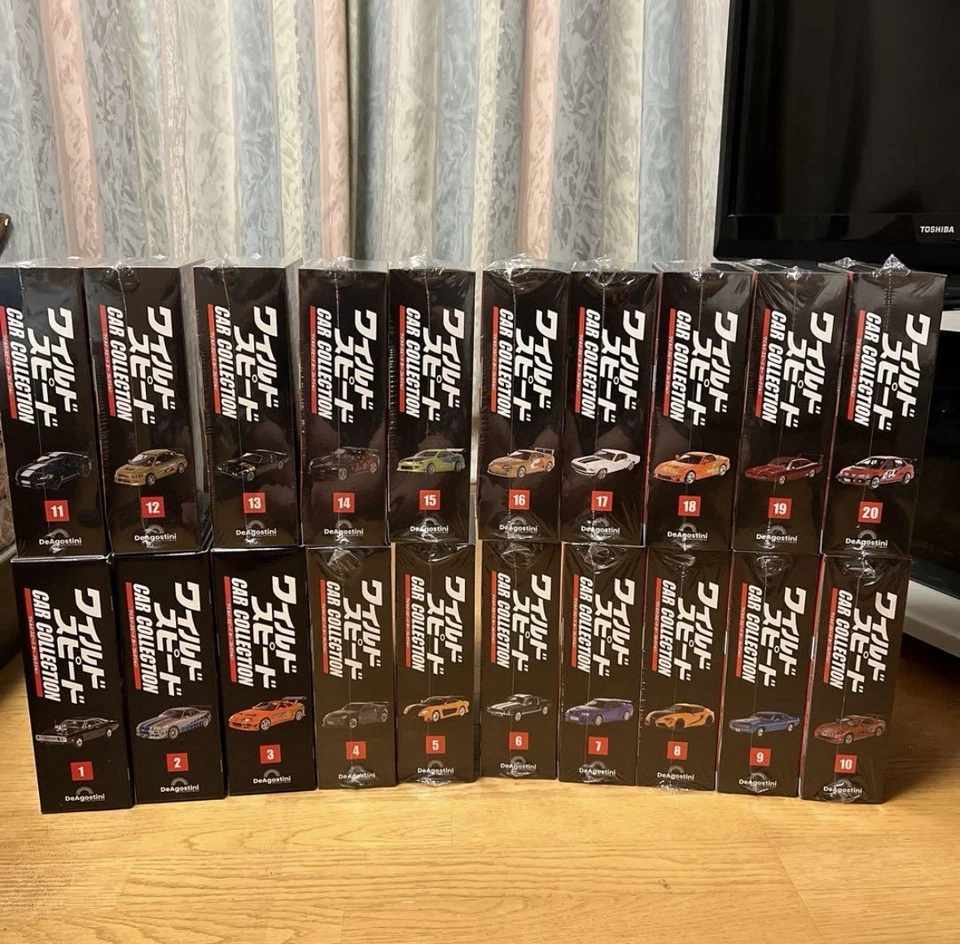 DeAGOSTINI Fast & Furious Car Collection No.1-20 New - Image 1 of 2