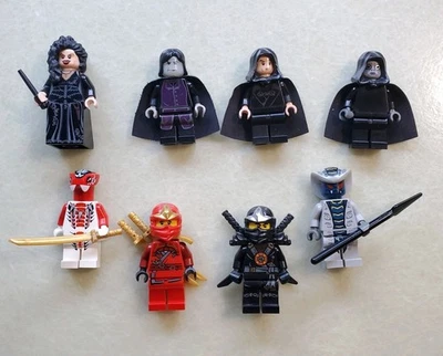 LEGO Mixed Themes Minifigures LOT * Ninjago  & Harry Potter*  - Image 1 of 4