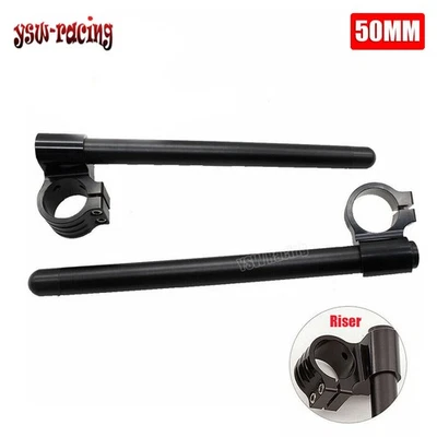 Para Yamaha YZF R7 2022-2025 50mm Elevador 1" Clip On Horquilla Manillar Abrazadera CNC 22mm Foto 1 de 4