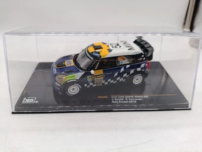 Mini John Cooper Works Wrc Rally Sweden 2012 #52 Sandell 1/43 Ixo Models Ram493 - Immagine 1 di 4