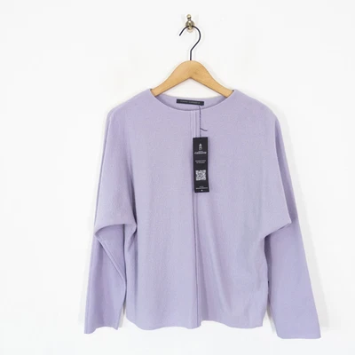 Elemente Clemente Boiled Eco Wool Jumper Size 1 UK 10 12 NEW Lavender Lilac - Image 1 of 4