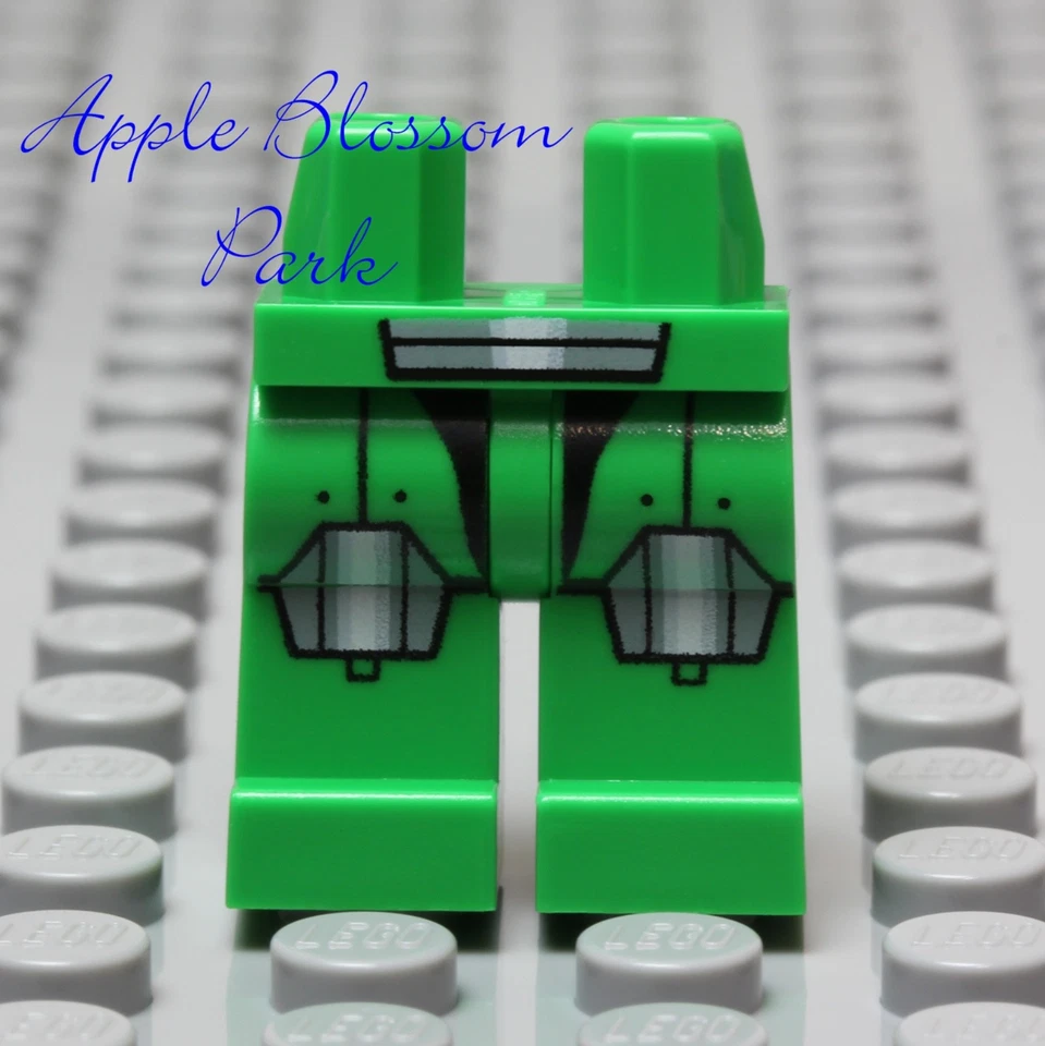 NEW Lego Minifig Bright GREEN LEGS - Galaxy Squad Vermin Robot Armor Lower 70704 — 第 1/3 张图片