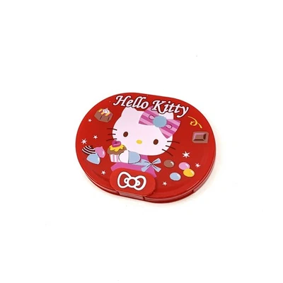 Hello Kitty Compact Mirror & Fold-Out Comb Set Red Candy Design 2013 - Image 1 of 4