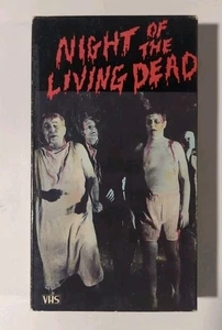Night Of The Living Dead George C. Romero's VHS Rare Black & White 1984 Edition - Picture 1 of 3