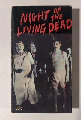 Night Of The Living Dead George C. Romero's VHS Rare Black & White 1984 Edition - Image 1 of 3