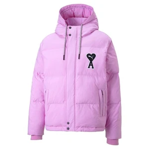 Puma Ami X Full Zip Puffer Jacket Mens Size XL Casual Athletic Outerwear 535991 - Picture 1 of 2