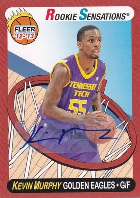 Kevin Murphy 2012 Fleer Retro Rookie Sensations Autograph #69 Free Shipping - Image 1 of 2