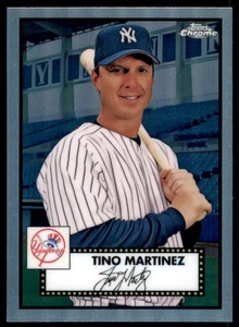 2021 Topps Chrome Platinum Anniversary #691 Tino Martinez Refractor - Picture 1 of 2