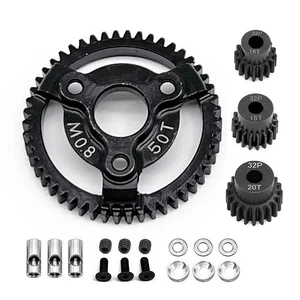 Traxxas Slash 2WD/Drag Slash 32P Steel Gear Set - Hardened Spur Gears (50-60T) - Picture 1 of 22