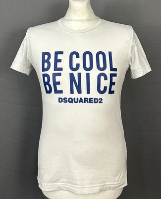 DSQUARED2 T-SHIRT - 100% Cotton TShirt - Men's Size Small S TEE - Image 1 of 4