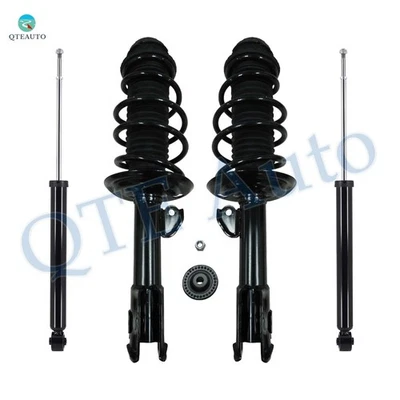 Juego 4 Amortiguadores delanteros rápidos completos puntal-bobina resorte-traseros para Scion Xd 2008-2010 Foto 1 de 3