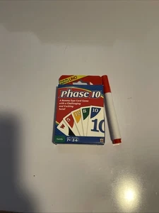 Phase 10 Card Game COMPLETE 2010 Made in USA Family Fun - Picture 1 of 3