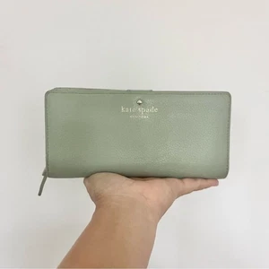 Kate Spade Stacy Geldbörse Cobble Hill Mint Mojito Grün Brieftasche Reißverschluss PWRU2182 - Bild 1 von 10