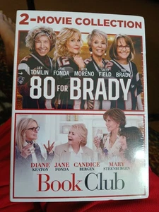 80 for Brady / Book Club 2 Movie Collection (DVD) BRAND NEW - Picture 1 of 2