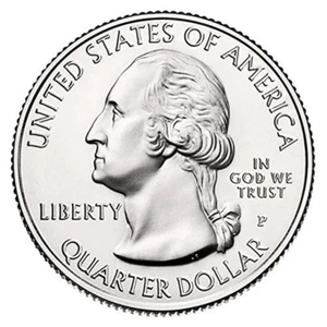2012 P, D BU National Parks Quarters - 10 coin Set Uncirculated - Picture 1 of 12