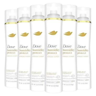 Dove Style Hairspray Flexible Hold, Micro Mist,5.5 Oz,Pack of 6-fast delivery⭐️⭐ - Image 1 of 4
