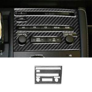 Cubierta de panel de CD para consola central de fibra de carbono tipo C para Lexus CT200h 2011-2017 - Imagen 1 de 11