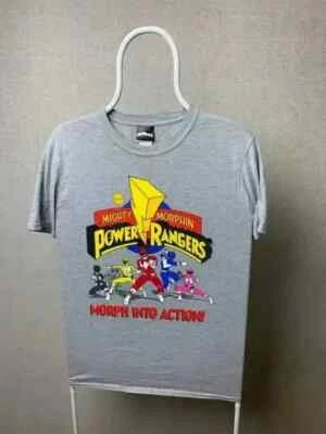 Camiseta Power Ranger Vintage Talla M Color Gris Película Foto 1 de 4