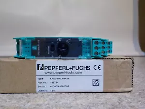 PEPPERL FUCHS 189784 KFD2-EB2.R4A.B POER FEED MODULE NEW - Picture 1 of 2