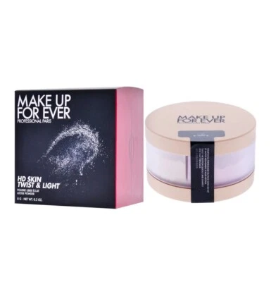 NIB MAKE UP FOR EVER HD Skin Twist & Light Loose Powder 1.0 LIGHT Sealed - Image 1 of 2