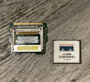 Cisco 68-2659-02 73-10224-05 Engine Compact Flash Boot Flash  16-3309-01  #S-41 - Picture 1 of 5