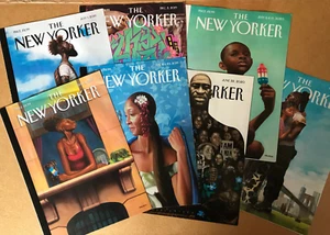 Seven (7) New Yorker Magazine covers by Kadir Nelson: 2019 - 2021 - Picture 1 of 5