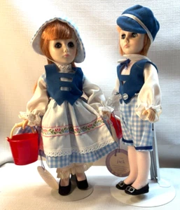Schöne Vintage EFFANBEE JACK und JILL Storyland Puppen! - Bild 1 von 3