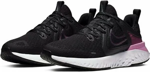 Nike Legend React 2 Black Psychic Pink Grey AT1369 004 Women size - Picture 1 of 4