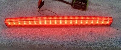 2002-2008 AUDI A4 S4 RS4 SEDAN 3RD THIRD BRAKE TAIL LAMP LIGHT OEM 8E5-945-097-C - Image 1 of 4