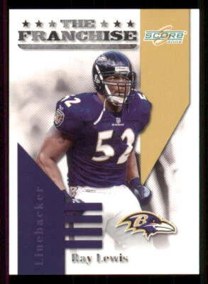 2002 Score The Franchise #3 Ray Lewis - Image 1 of 2