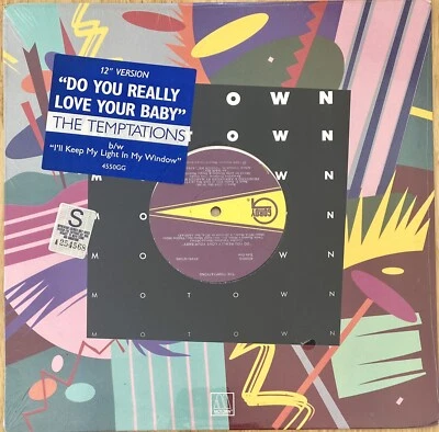 The Temptations – Do You Really Love Your Baby 12” Vinyl Funk Soul Disco US NEW - Image 1 of 3