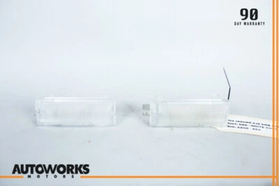 04-07 Jaguar XJ8 Vanden Plas X350 Trunk Boot Interior Light Lamp Set of 2 OEM - Image 1 of 4